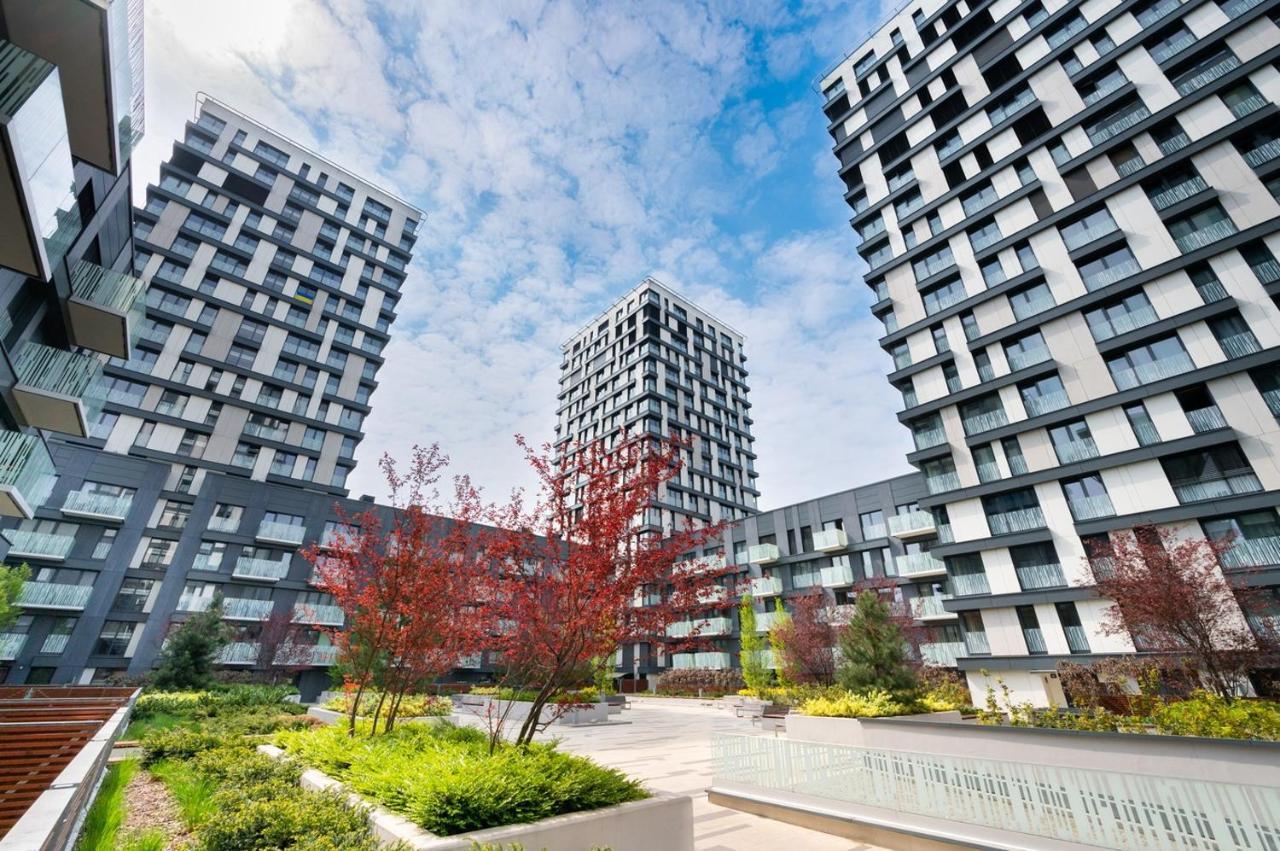 Centrum Park Apartment+ Prag Exterior foto